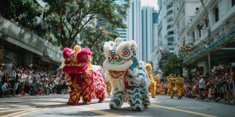 Acrobatic Lion Dance Singapore – High Pole Performances, Traditions & Event Highlights 2025
