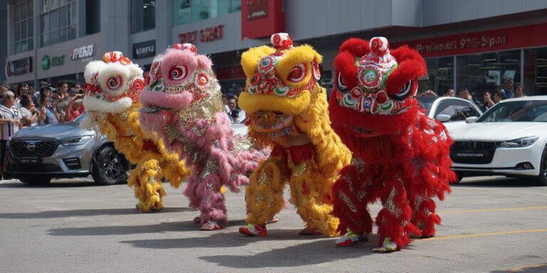 Car Showroom Lion Dance Opening – Elevate Your Grand Launch with Wolf Events’ Traditional Performances in Singapore