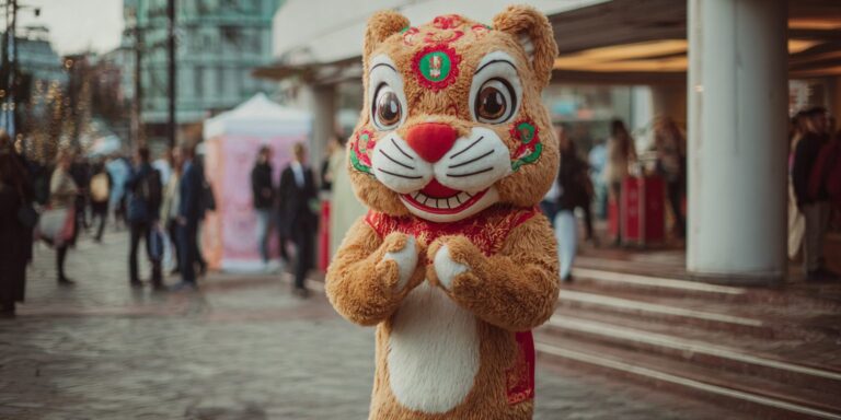 Charity Gala God of Fortune Mascot Entertainment – Elevate Your Event with Lion Dance & Drum Performances in Singapore