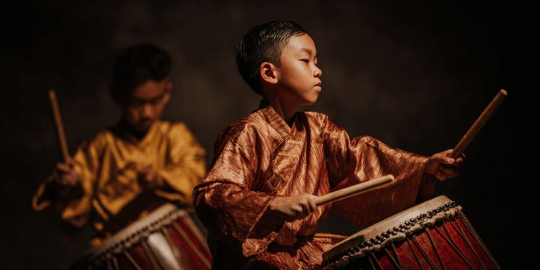 Children Drum Performance Hire Singapore – Lion Dance, Mascot & Cultural Event Packages by Wolf Events