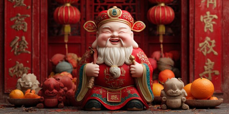 Chinese New Year God of Fortune Mascot Singapore – Elevate Your CNY Event with Lion Dance & Drum Performances