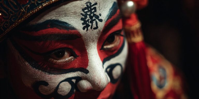 Chinese New Year Mask Changing Performance Singapore – Bian Lian, Lion Dance & Festive Entertainment by Wolf Events