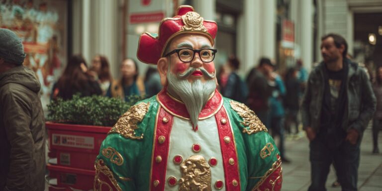 Cultural Education with God of Fortune Mascot – Elevating Singapore Events with Lion Dance and Bian Lian