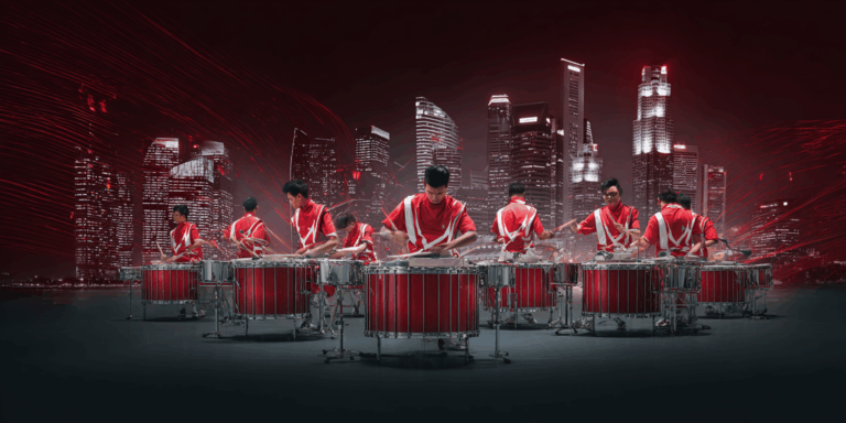 Drumline Performance Singapore – Elevate Your Event with High-Energy Percussion Entertainment
