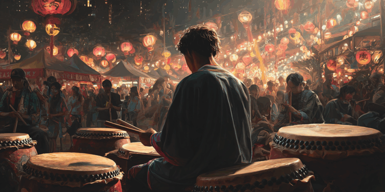 Drumming at Hungry Ghost Festival Singapore 2025 – Modern Beats, Tradition & Festival Entertainment