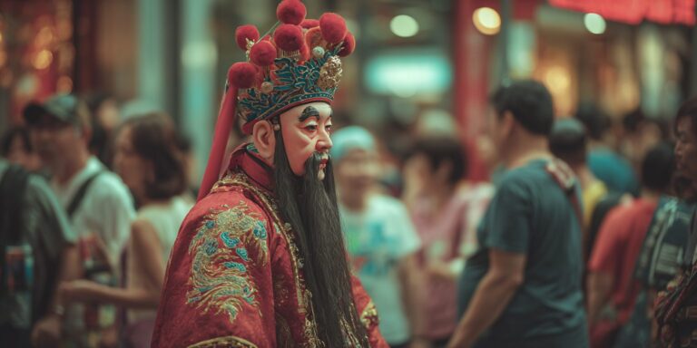 Face Changing and God of Fortune Package Price Singapore – CNY 2025 Entertainment by Wolf Events