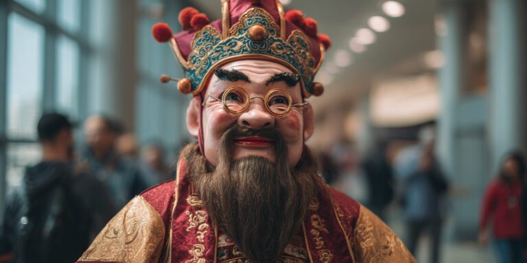 God of Fortune at Convention Centre Events – Elevate Your Singapore Celebration with Mascot, Lion Dance & Drum Performances