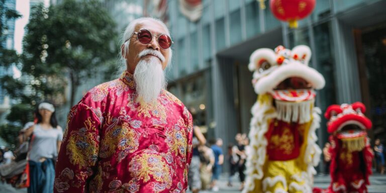 God of Fortune Mascot and Lion Dance Package Singapore – Elevate Your Event with Wolf Events