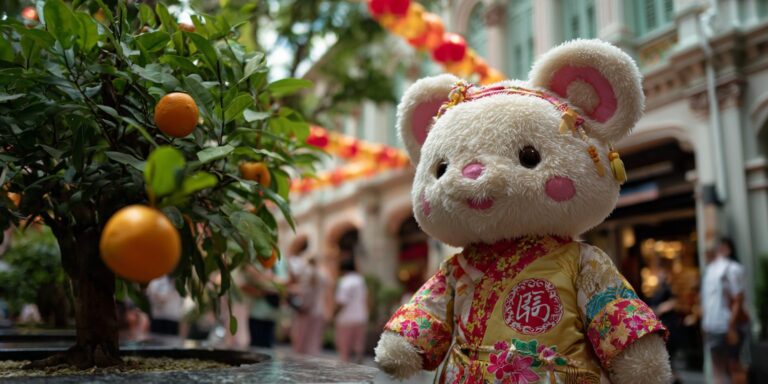 God of Fortune Mascot for Mid-Autumn Festival Singapore – Elevate Your Event with Wolf Events