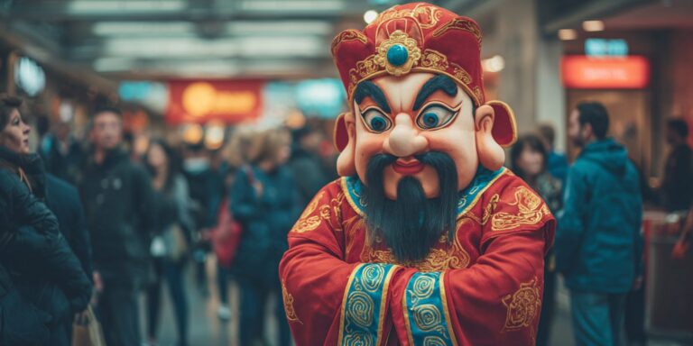 God of Fortune Mascot for Adult Birthday Celebration in Singapore – Prosperity & Joy for Your Special Day