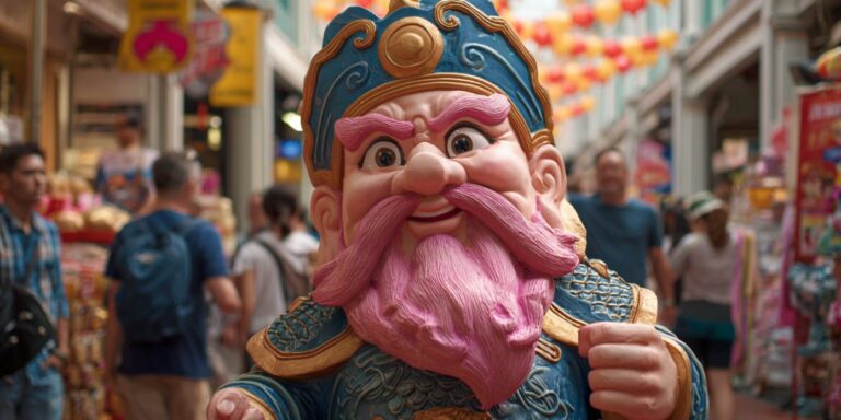 God of Fortune Mascot for Birthday Party Singapore – Elevate Your Celebration with Prosperity and Fun