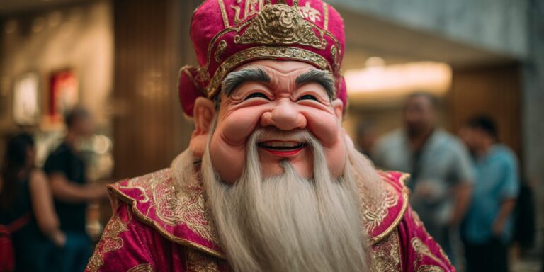 God of Fortune Mascot for Hotels and Restaurants Singapore – Elevate Festive Guest Experiences