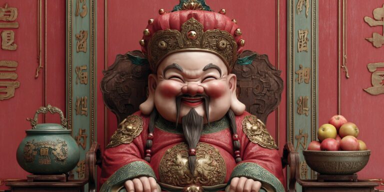 God of Fortune Mascot for Restaurant Grand Opening Singapore – Boost Prosperity & Festive Spirit