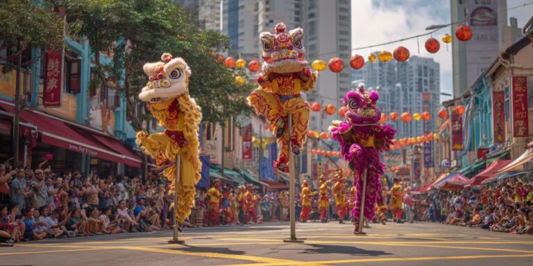 High Pole Lion Dance Booking Singapore – Spectacular Performances & Event Packages
