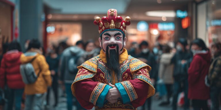 Instagrammable God of Fortune Photo Ops – Elevate Your Singapore Event with Mascot Magic