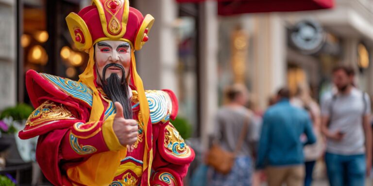 Interactive Photo Session with God of Fortune – Elevate Your Event with Prosperity & Fun in Singapore