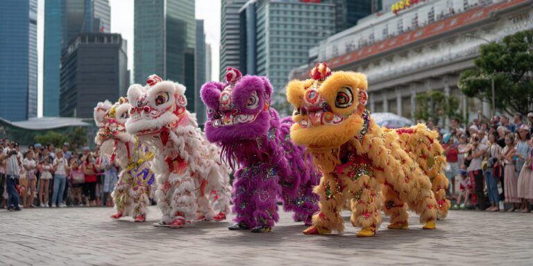 LED Lion Dance for Night Events Singapore – Modern Spectacle for Unforgettable Celebrations
