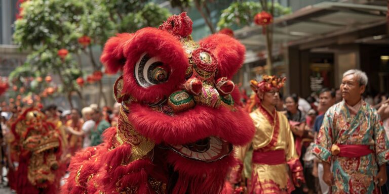 Lion Dance and Cai Shen Ye Mascot Hire in Singapore – Packages, Pricing & Festive Entertainment