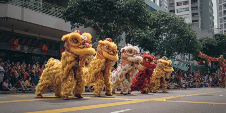 Lion Dance at Sports Stadium Openings – Tradition, Spectacle, and Modern Performances in Singapore