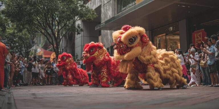 Lion Dance for New Year’s Eve Celebrations in Singapore – Tradition Meets Modern Festivity