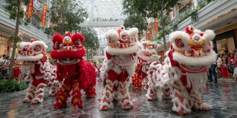 Lion Dance for Promotional Events Singapore – Elevate Your Brand with Wolf Events