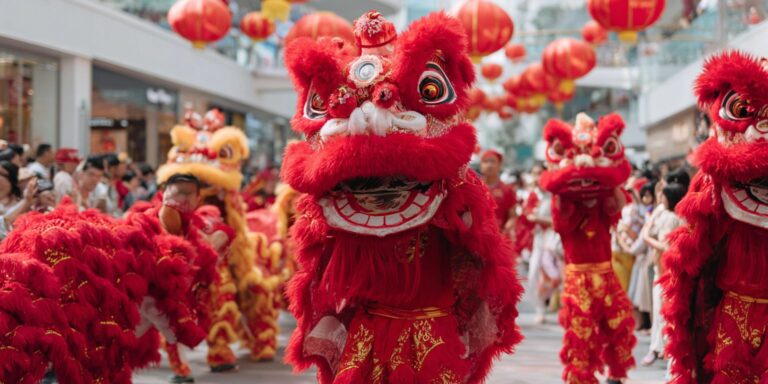 Lion Dance for Sports Events Singapore – Elevate Your Event with Wolf Events