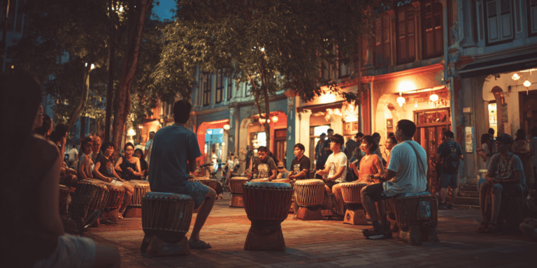 Neighbourhood Drum Circle Singapore – Inclusive Community Drumming & Cultural Fusion
