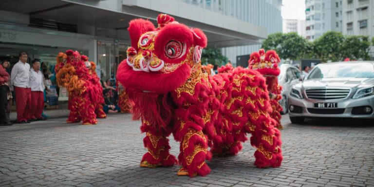 New Car Launch Lion Dance Performance Singapore – Elevate Your Event with Wolf Events