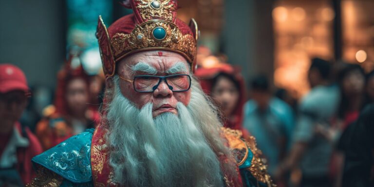 Patriotic God of Fortune Acts for National Day – Lion Dance, Bian Lian & Mascot Performances in Singapore