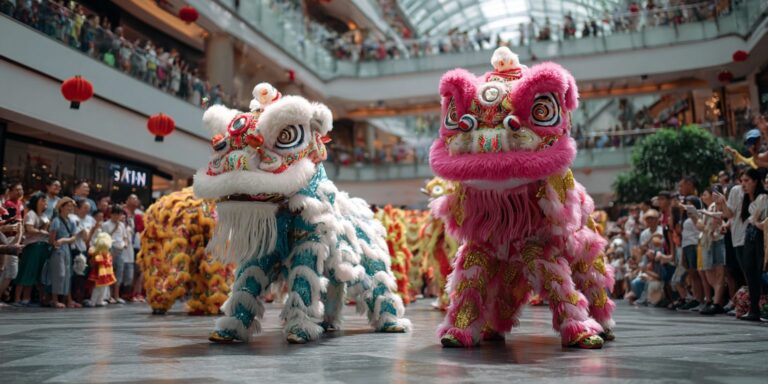 Shopping Mall Lion Dance Singapore – 2025 Chinese New Year Performances, Mascots & Drum Shows
