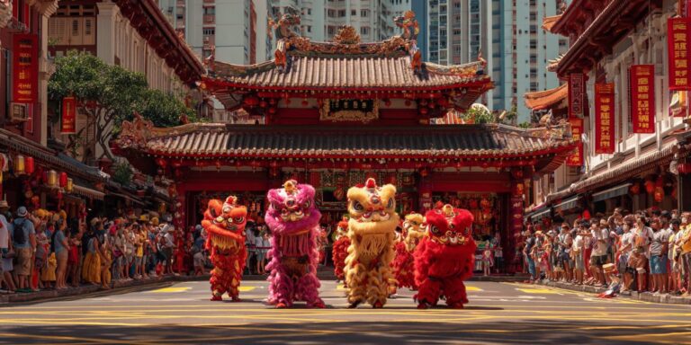 Temple Blessing Lion Dance Bookings in Singapore – Traditions, Dates & Services